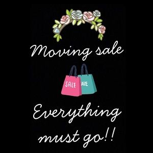 Everything MUST go!